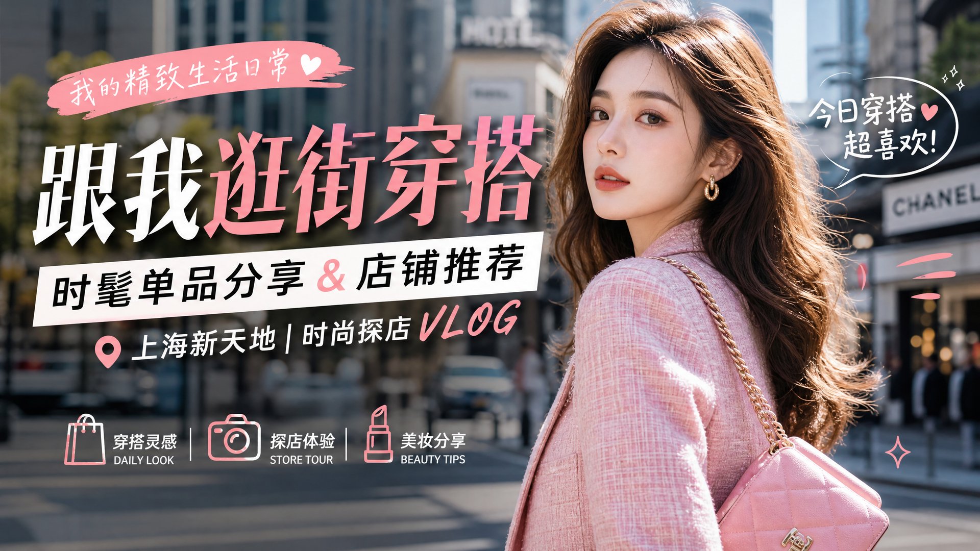 双飞 双飞时尚视频：跟我逛街穿搭视频分享·时髦单品推荐视频教程